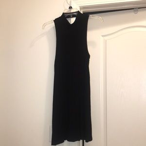 Black shift dress